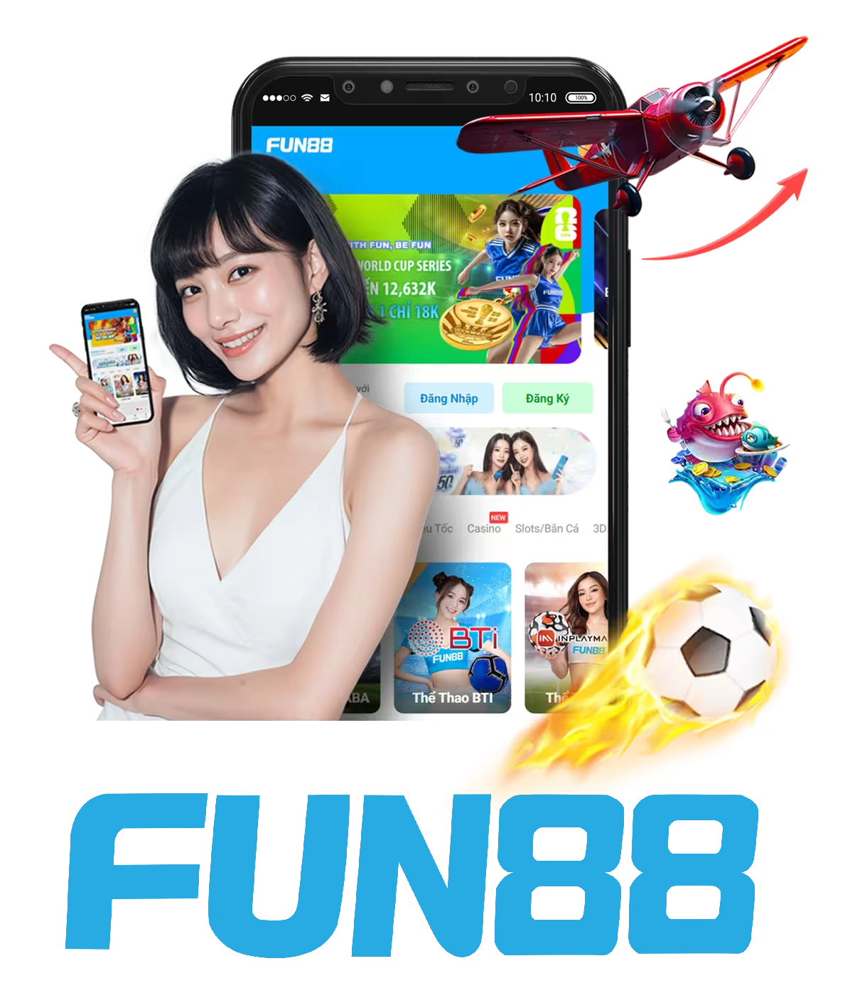 Dịch vụ ứng dụng Fun88 trên điện thoại